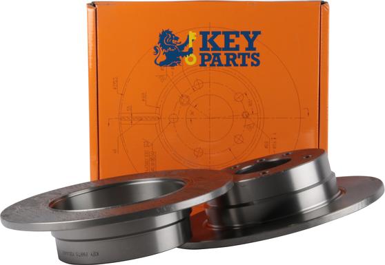 Key Parts KBD4465 - Тормозной диск autospares.lv