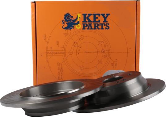 Key Parts KBD4489 - Тормозной диск autospares.lv