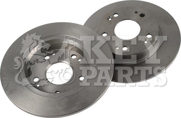 Key Parts KBD4598 - Тормозной диск autospares.lv