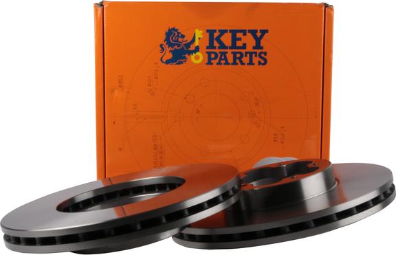 Key Parts KBD4562 - Тормозной диск autospares.lv
