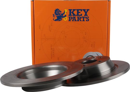 Key Parts KBD4587 - Тормозной диск autospares.lv