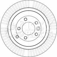 Key Parts KBD4533 - Тормозной диск autospares.lv