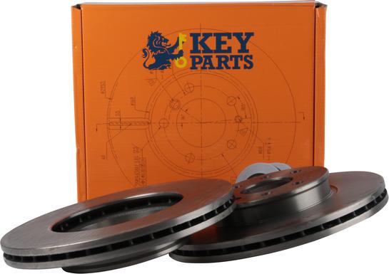 Key Parts KBD4579 - Тормозной диск autospares.lv