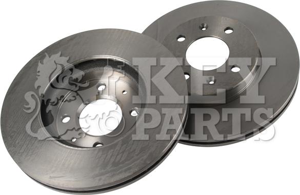 Key Parts KBD4579 - Тормозной диск autospares.lv