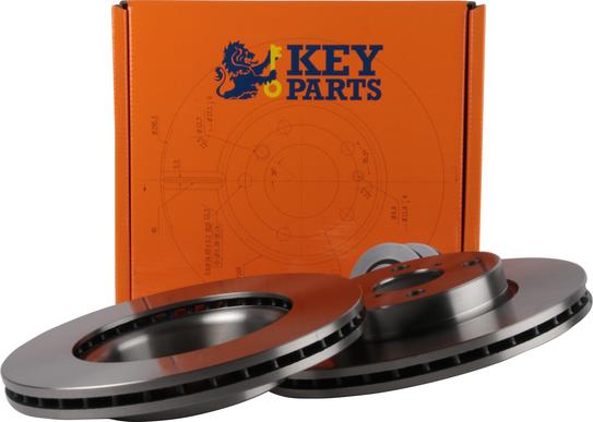 Key Parts KBD4604 - Тормозной диск autospares.lv