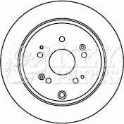 Key Parts KBD4610 - Тормозной диск autospares.lv