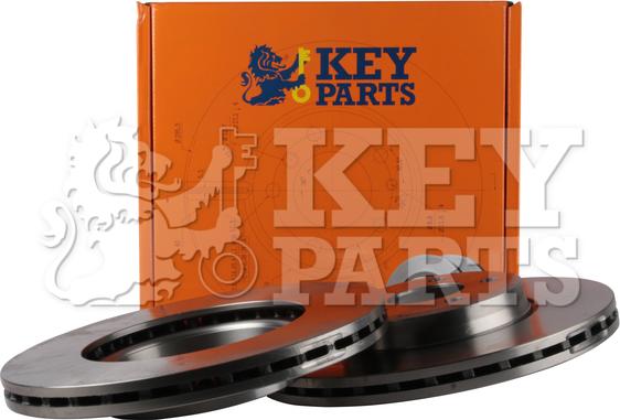 Key Parts KBD4689 - Тормозной диск autospares.lv