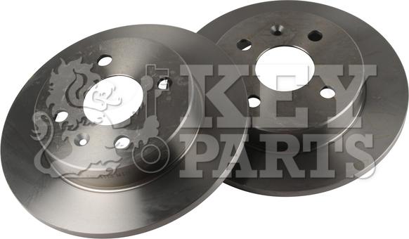 Key Parts KBD4113 - Тормозной диск autospares.lv