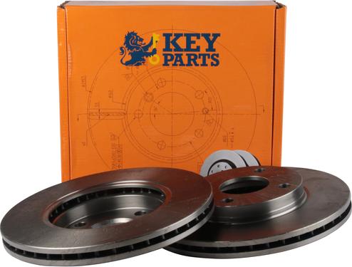 Key Parts KBD4120 - Тормозной диск autospares.lv