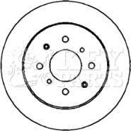 Key Parts KBD4398 - Тормозной диск autospares.lv