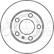 Key Parts KBD4369 - Тормозной диск autospares.lv