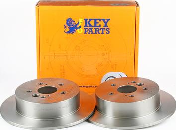 Key Parts KBD4363 - Тормозной диск autospares.lv