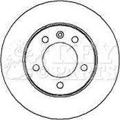 Key Parts KBD4296 - Тормозной диск autospares.lv