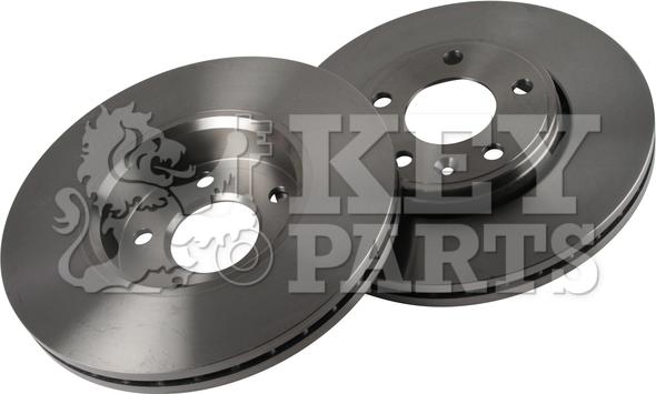 Key Parts KBD4297 - Тормозной диск autospares.lv