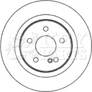 Key Parts KBD4723 - Тормозной диск autospares.lv