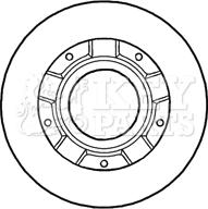 Truckfrenos TF.28.16.1004 - Тормозной диск autospares.lv