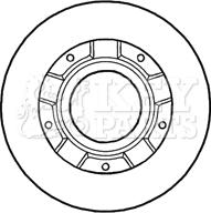 NK 312579 - Тормозной диск autospares.lv