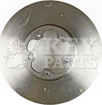 Key Parts KBD6071S - Тормозной диск autospares.lv