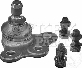 Key Parts KBJ5391 - Шаровая опора, несущий / направляющий шарнир autospares.lv