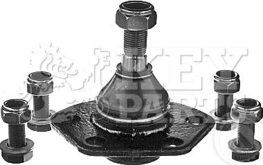 Key Parts KBJ5351 - Шаровая опора, несущий / направляющий шарнир autospares.lv