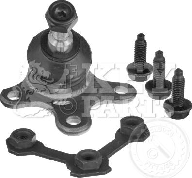 Key Parts KBJ5364 - Шаровая опора, несущий / направляющий шарнир autospares.lv