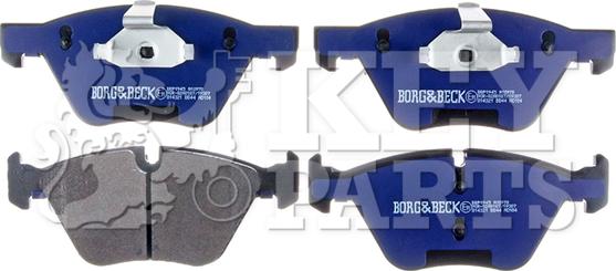 Key Parts KBP1945 - Тормозные колодки, дисковые, комплект autospares.lv