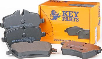 Key Parts KBP1988 - Тормозные колодки, дисковые, комплект autospares.lv