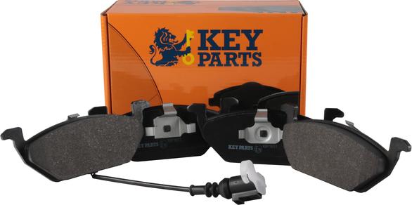 Key Parts KBP1617 - Тормозные колодки, дисковые, комплект autospares.lv