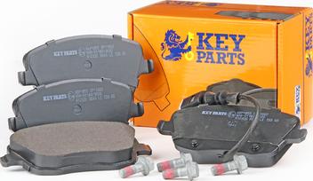 Key Parts KBP1855 - Тормозные колодки, дисковые, комплект autospares.lv