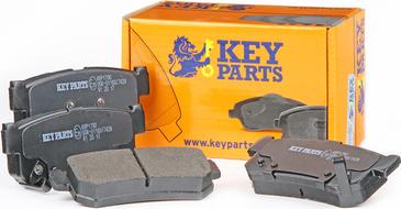 Key Parts KBP1790 - Тормозные колодки, дисковые, комплект autospares.lv