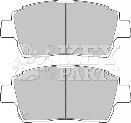 Pemebla JAPPA-203AF - Тормозные колодки, дисковые, комплект autospares.lv