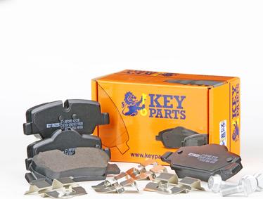 Key Parts KBP2495 - Тормозные колодки, дисковые, комплект autospares.lv