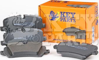 Key Parts KBP2415 - Тормозные колодки, дисковые, комплект autospares.lv