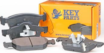 Key Parts KBP2413 - Тормозные колодки, дисковые, комплект autospares.lv