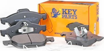 Key Parts KBP2015 - Тормозные колодки, дисковые, комплект autospares.lv