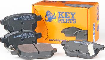 Key Parts KBP2070 - Тормозные колодки, дисковые, комплект autospares.lv