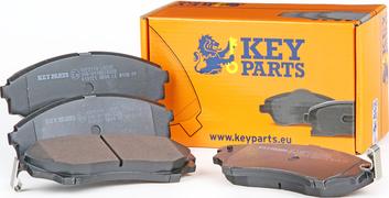 Key Parts KBP2119 - Тормозные колодки, дисковые, комплект autospares.lv