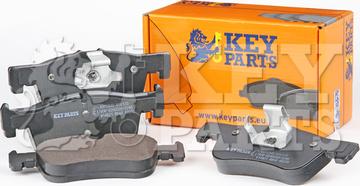 Key Parts KBP2346 - Тормозные колодки, дисковые, комплект autospares.lv