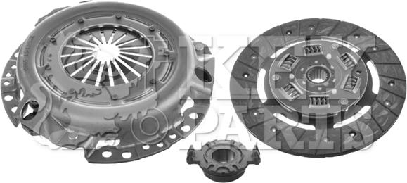 Key Parts KC6216 - Комплект сцепления autospares.lv