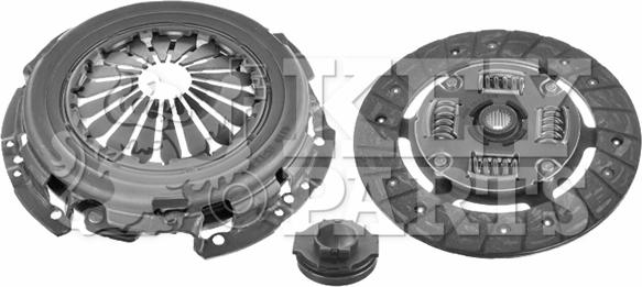 Key Parts KC2091 - Комплект сцепления autospares.lv