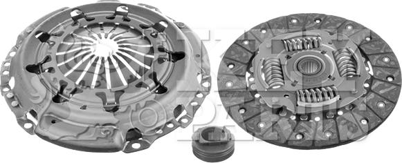 Key Parts KC2074 - Комплект сцепления autospares.lv