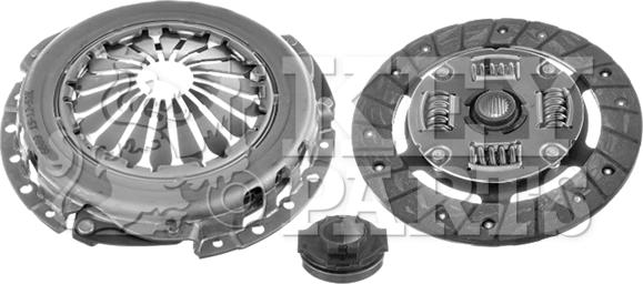 Key Parts KC7705 - Комплект сцепления autospares.lv