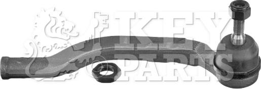 Key Parts KTR4990 - Наконечник рулевой тяги, шарнир autospares.lv