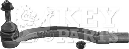 Key Parts KTR5014 - Наконечник рулевой тяги, шарнир autospares.lv