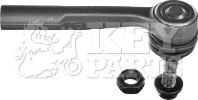 Key Parts KTR5140 - Наконечник рулевой тяги, шарнир autospares.lv