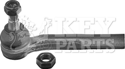 Key Parts KTR5131 - Наконечник рулевой тяги, шарнир autospares.lv
