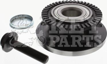 Key Parts KWB906 - Подшипник ступицы колеса, комплект autospares.lv