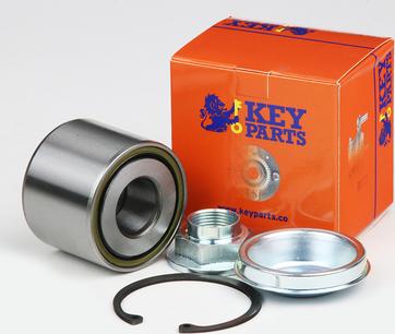 Key Parts KWB982 - Подшипник ступицы колеса, комплект autospares.lv