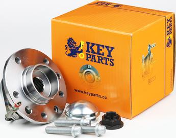 Key Parts KWB973 - Подшипник ступицы колеса, комплект autospares.lv
