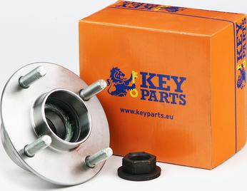 Key Parts KWB472 - Подшипник ступицы колеса, комплект autospares.lv